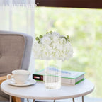 White Flowers Balls for Centerpieces: 11.8in Diam, Set of 2 - Image 5