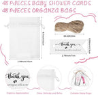 Pickmesh Baby Shower Party Favors for Guest, Pink, 96 Pcs - Image 4