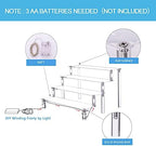 YestBuy Display Shelf Cake Stand – 4 Tier Shelf Cake Pop Stand – Multifunctional and Durable Acrylic Stand – Mounting Hardware Included – Ideal for Desserts, Cosmetics, Glassware, Figurines - Image 4