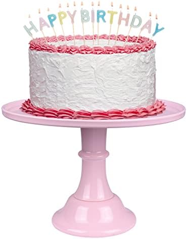 Round Cake Stand 11" Melamine Cake Display Stand Dessert Cupcake Display Tray for Graduation,Wedding,Birthday,Party,Baby Shower,Anniversary,Ceremony,Christmas by KLASKWARE