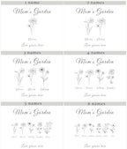 Mother's Garden Mom Day Gift, Personalized Gift for Mom, Grandma, Gigi - Image 2