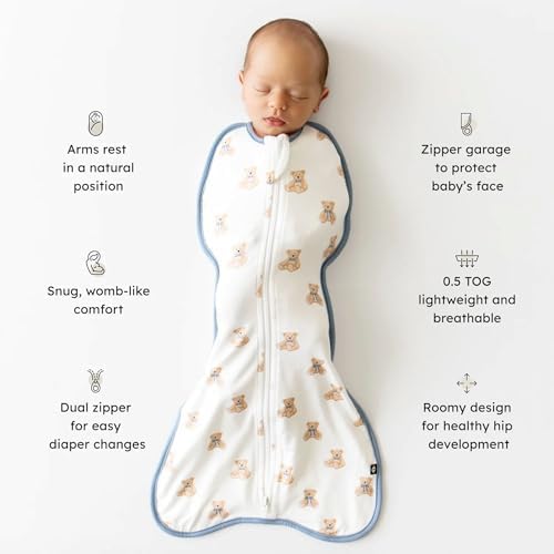 KYTE BABY Teddy Bear Swaddle Bag 0.5 Tog - Image 2