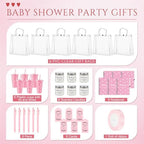 Nuogo 6 Sets New Parent Shower Prizes, Pink Color, Bow Style - Image 3