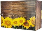 Decorative Shipping Boxes Decorated Gift Boxes For Mailing Birthday Gifts & Holiday Presents, 6 Pack of Everyday Shipping Boxes, Multiple Sizes and Designs, Sunflower Bloom, Medium - Image 2