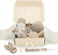 ARI MES Baby Gift Set for Newborns, Baby Shower Gift Basket with Swaddle by ARIMES
