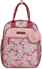 Disney Diaper Bag Backpack with Changing Pad Winnie the Pooh – 16” Nylon Baby Bag for Parents, Insulated Bottle Holders, Multiple Storage Pockets - Image 2