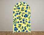 Blueberry Arch Backdrop Cover for Birthday Baby Shower Wedding Party Decoration,Elastic Fabric Background (Width=35"(90cm),Height=72"(180cm),GUS-Arch-GX-896) - Image 2