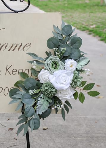 ponatia Artificial Wedding Arch Flowers Set of 2 - Image 4