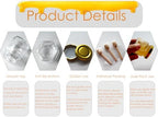 Adabocute Honey Pot, Glass Honey Jars, Mini Glass Jars 2oz 30 Pack - Image 6