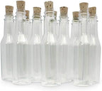 Plastic Bottles & Corks for Bottle Message Invitations, Announcements, DIY Craft, Party Favors & Sand Art - Clear Plastic (160 Bottles & Corks) by InvitationinaBottle