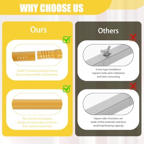 6FT Arch Backdrop Stand and Beige Cover Set,Balloon Arch Stand - Image 5
