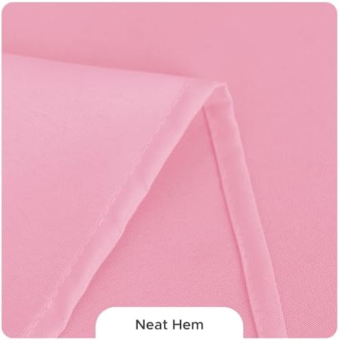 Fitable 8 Pack Pink Tablecloths 70x120 Inch for 6-8 Ft Rectangle Tables - Image 4