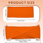 MDS Pack of 200 Spandex Chair Sashes Without Slider Buckles – Orange - Image 2