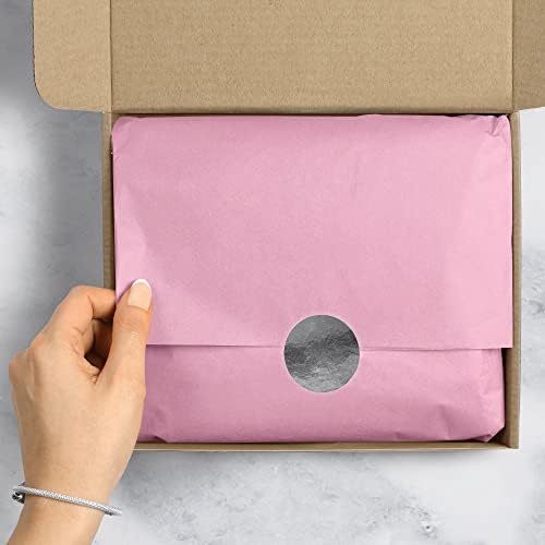Jillson Roberts 20" x 26" Gift Tissue, Pastel Pink (96 Folded Sheets) - Image 2