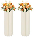 Cardboard Vases 2 Pcs 39.4in, Wedding Centerpiece Flower Stand by Unknown