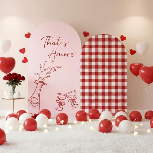Moukeren That's Amore Arch Backdrop Cover 6ft and 7.2ft - Image 6