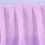 Rainbow Table Skirt Unicorn Tutu Tablecloth for Rectangle Table Girls Birthday Baby Shower Party Wedding 14ft - Image 6