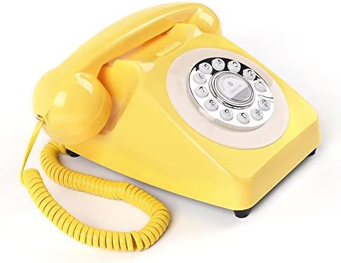 Audio Guest Book Phone with Neon Table Sign for Wedding Party Birthdays Rentals Confessions Special Occasions (Yellow) - Image 5