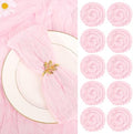 fani 60 Pack Gauze Cheesecloth Napkins, 20 x 20 in, Light Pink by fani