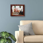 PersonalizationStreet - Religion Occasions: Baptism Personalized 4" x 6" Horizontal Dark Walnut Wood Photo Frame with Free Custom Engraving, Shipping and Photo Print of Your Special Photograph - Image 5