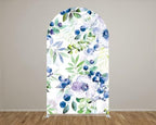 Blueberry Arch Backdrop Cover for Birthday Baby Shower Wedding Party Decoration,Elastic Fabric Background (Width=30"(75cm),Height=72"(180cm),GUS-Arch-GX-897) - Image 2
