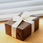 Vanhench 36" x 2400" (200') Coffee Brown Wrapping Paper Kraft Paper Roll - Image 5
