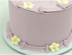 NICE PURCHASE Realistic Fake Birthday Cake Fake Food Bakery Shop Display Model Party Decoration Pro Cake Faux Replica Cake (6 inch wide & style D) - Image 2