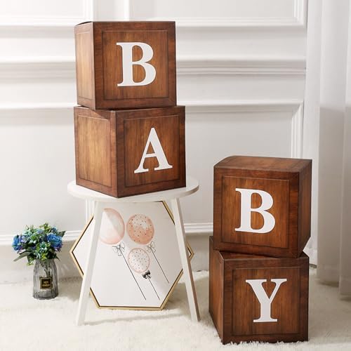 Decorative Balloon Boxes with Letters Easy Installation Blocks Box for Birthday Party Wedding Baby Shower Decorations - Image 2