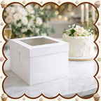 Arttown 48 Pack Cake Boxes 10 Inch Tall Multi-Layer White - Image 4