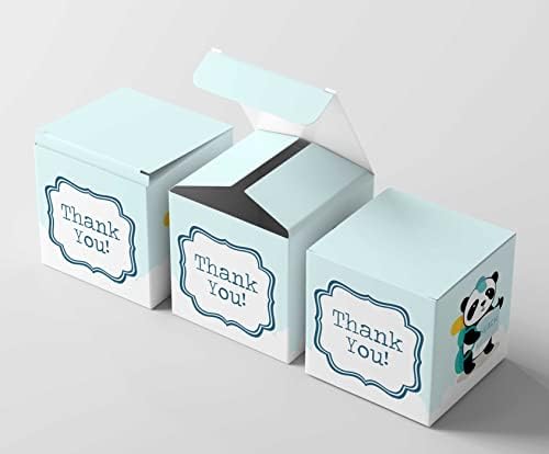 Paper Box - Mini Favor Box For Baby Shower 4x4x4 Inches Paper Gift Boxes, Candy Paper Box For Party Favors, Baby Shower Animals,Boy/Girl Theme- Pack Of 20 - Image 5