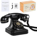 ROOMEDAL Audio Guest Book Wedding Phone, Guest Book Retro Phone Audio GuestBook - for Wedding, Bridal Shower, Baby Shower, Birthday Party, Anniversary by ROOMEDAL