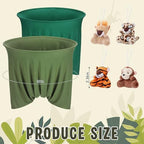 22 Pcs Funny Baby Shower Games Sage Green Oversized Diaper Toss Game - Image 2