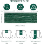 12Pack Emerald Green Cheesecloth Table Runner 20x120inch Gauze Runners - Image 4