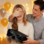 Aimyoo 5 Pack Large Black Gift Box with Ribbon, 11.5x8.6x4.1 inch Groomsman Proposal Box for Presents with Magnetic Closure Lids, Rectangle Collapsible Luxury Box for Wedding, Christmas, Birthday - Image 6