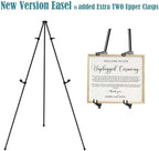 JIUYE 2Pack 63in Instant Easels for Display, Metal Easel Stand - Image 2