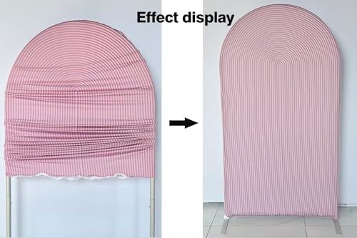 Honey Bee Arch Fabric Covers Honeypot Honeycomb Stretchy Arched Stand Backdrop Cover for Birthday Party Baby Shower Decoration Supplies(Cover+Arch Stand) - Image 6
