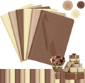 500 Sheets Kraft Brown Tissue Paper 15 x 20 Inch for Fall Harvest Gift Bags by Qilery