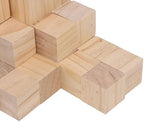 Baby Shower Decor A Block Game Kit, Solid Pine Wood Set with 50 Small Blocks, 24 Acrylic Paint Markers Game Sign, Interactive DIY Craft for Gender Reveal Party Activities - Image 5