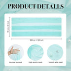 Artoid Mode 6-Pack Pearl Turquoise Gauze Table Runner 10FT Home Decor - Image 6