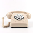 Audio Guest Book Phone with Neon Table Sign for Wedding Party Birthdays Rentals Confessions Special Occasions (Beige) - Image 4