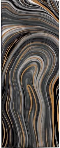 Jillson & Roberts 20" x 30" Printed Gift Tissue, Marbleized Black (24 Folded Sheets) - Image 2
