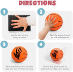 Baby Basketball Handprint Kit - Baby Boy Basketball Newborn Keepsake Kit - Image 3