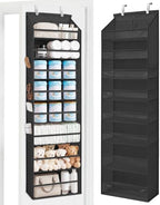 STORAGE MANIAC Over Door Organizer Hanging Shelves Large Clear Deep Pockets by STORAGEMANIAC