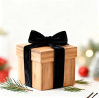Meseey 4 Inch Wide Black Velvet Wired Ribbon, 10 Yards Solid Color Velvet Ribbon with Wire Edge for Christmas Tree, Wreaths, Gift Wrapping, Bows, Crafts - Image 4