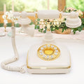 UKBW Audio Guest Book Wedding Phone, Audio Phone Guestbook, Vintage Retro Style Audio Guest Book Phone for Wedding, Birthday Party, Anniversary and Other Special Occasions(Beige) by UKBW