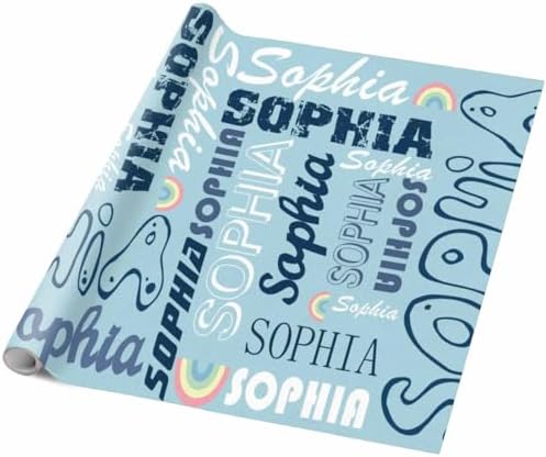 AOFUN Custom Gift Tissue Paper - Designer Wrapping Paper for Him - Christmas 3 Rolls 58" x 23" - Image 5