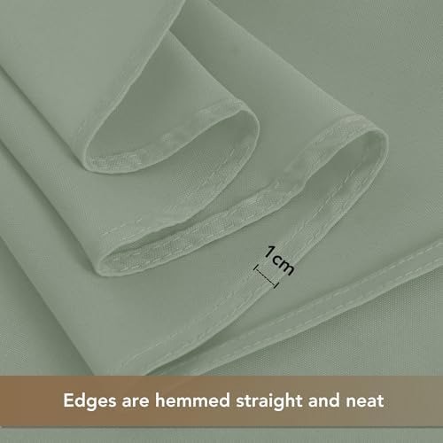 sancua Tablecloths Rectangle, 8 Pack Table Cloth for 6 Foot Tables, Sage Green - Image 5