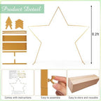 Silipull Star Giant 8 ft Arch Backdrop Stand, Easy Assembly Metal Frame Kit - Image 2