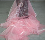 40 Yard Organza Fabric 44" Wide for Wedding Event Décor - Blush Pink - Image 4
