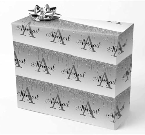 AOFUN Cute Birthday Wrapping Paper for Men - Christmas Custom Gift Tissue Paper - Personalized 5 Rolls 58" x 23" by Unknown